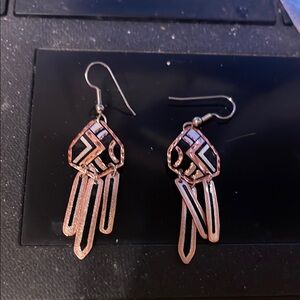 Chic Geometric Dangle Earrings